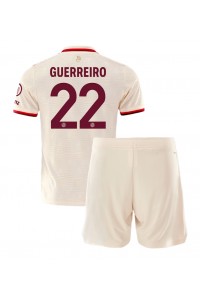 Bayern Munich Raphael Guerreiro #22 Jalkapallovaatteet Lasten Kolmas peliasu 2024-25 Lyhythihainen (+ Lyhyet housut)